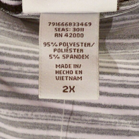 Jaclyn Smith, Long Sleeve Top, 2X - Picture 4 of 7